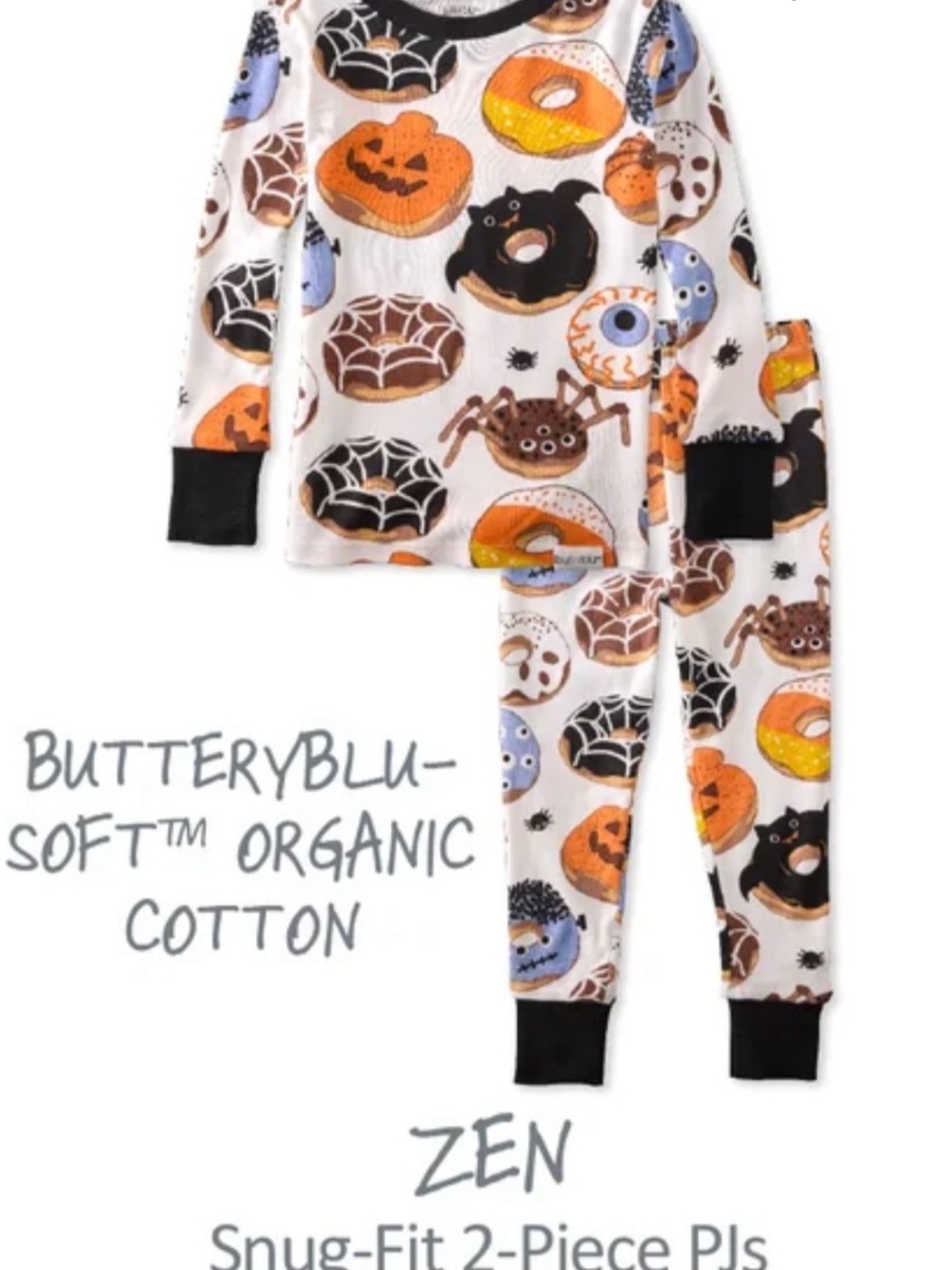 Spooky sweet Butterblu Kids Halloween Pajamas kids sz 12